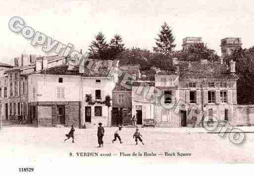 Ville de VERDUN, carte postale ancienne