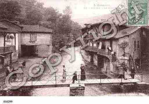 Ville de VIVIEZ, carte postale ancienne