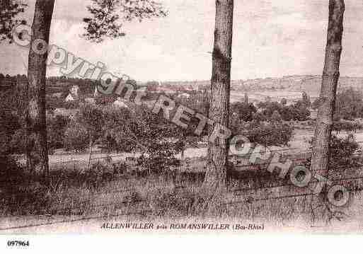 Ville de ALLENWILLER, carte postale ancienne