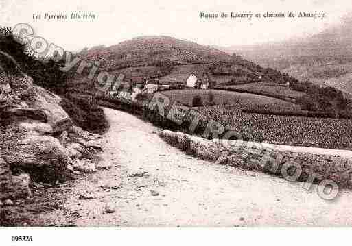 Ville de ALOS, carte postale ancienne