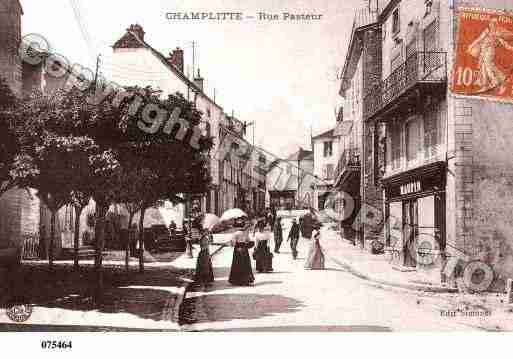 Ville de CHAMPLITTE, carte postale ancienne