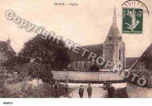 Ville de FRUNCE, carte postale ancienne