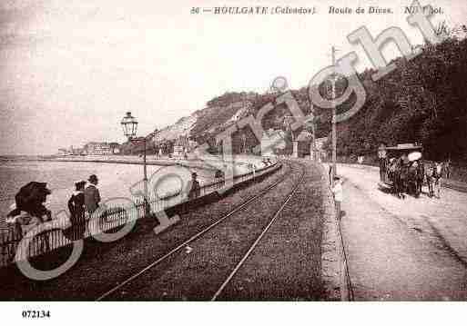 Ville de HOULGATE, carte postale ancienne