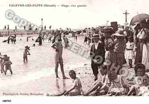 Ville de PALAVASLESFLOTS, carte postale ancienne