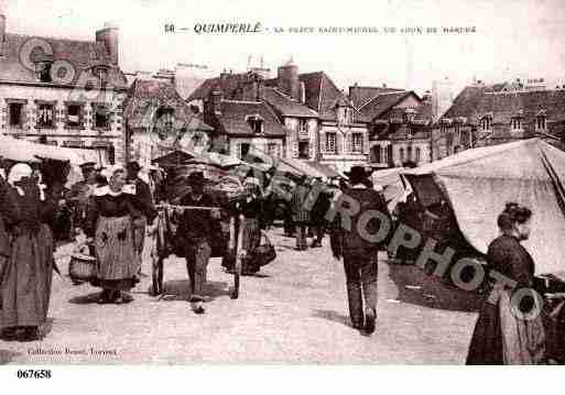 Ville de QUIMPERLE, carte postale ancienne