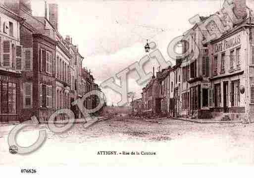 Ville de ATTIGNY, carte postale ancienne