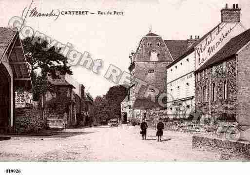 Ville de CARTERET, carte postale ancienne