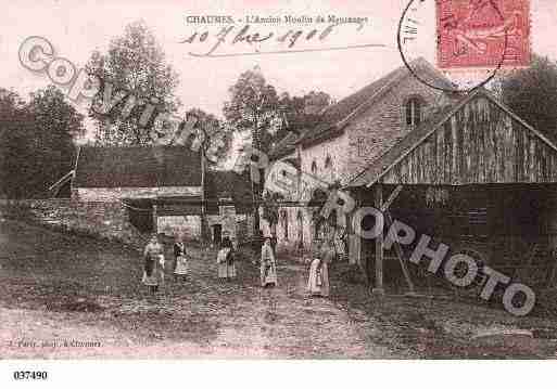 Ville de CHAUMESENBRIE, carte postale ancienne