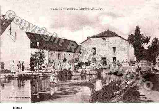 Ville de GRANCEYSUROURCE, carte postale ancienne