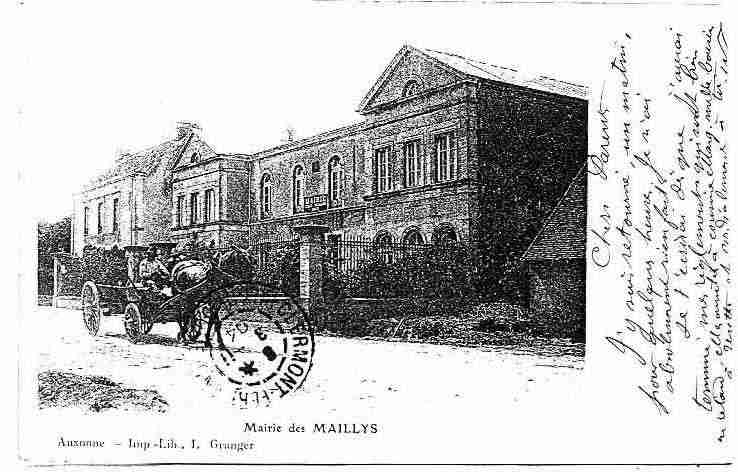 Ville de MAILLYS(LES), carte postale ancienne