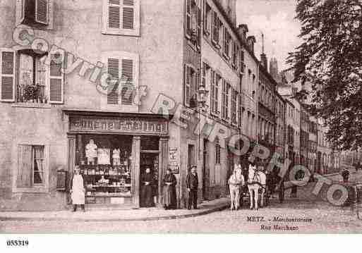 Ville de METZ, carte postale ancienne