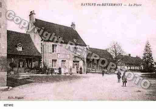 Ville de SAVIGNYENREVERMONT, carte postale ancienne