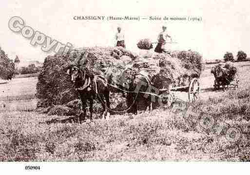 Ville de CHASSIGNY, carte postale ancienne