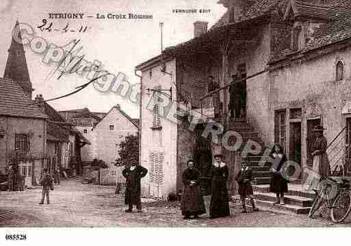 Ville de ETRIGNY, carte postale ancienne