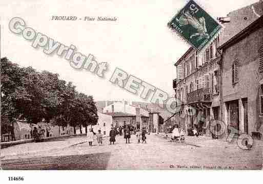 Ville de FROUARD, carte postale ancienne