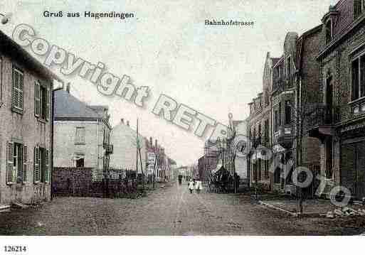 Ville de HAGONDANGE, carte postale ancienne