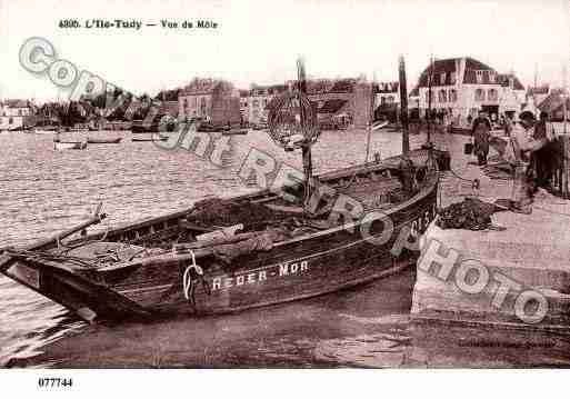 Ville de ILETUDY, carte postale ancienne