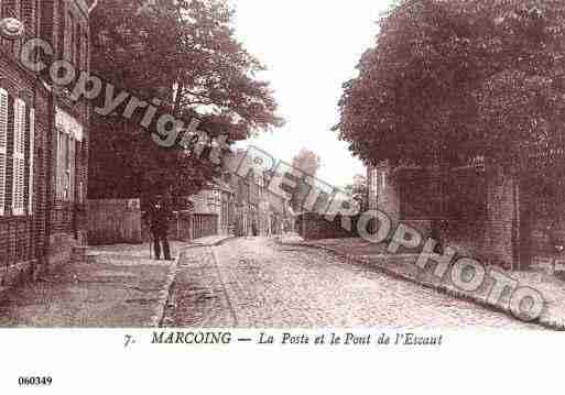 Ville de MARCOING, carte postale ancienne