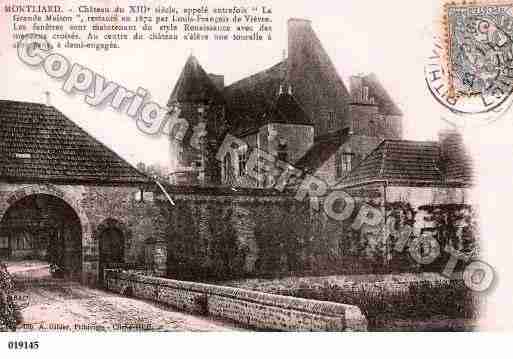 Ville de MONTLIARD, carte postale ancienne