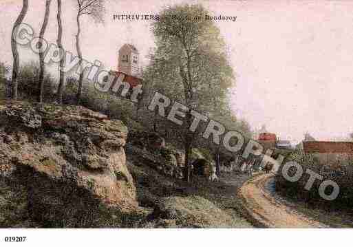 Ville de PITHIVIERS, carte postale ancienne