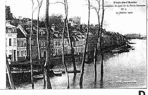Ville de PONTDEL'ARCHE, carte postale ancienne