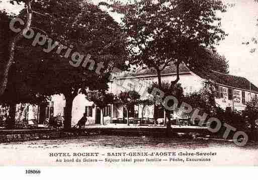 Ville de SAINTGENIXSURGUIERS, carte postale ancienne