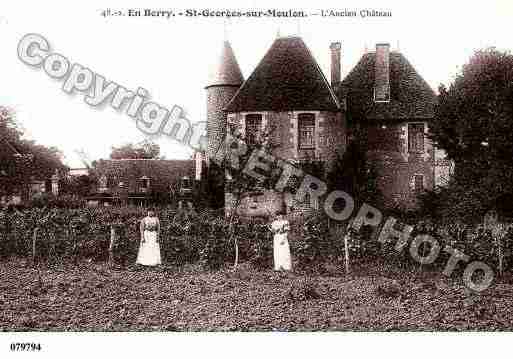 Ville de SAINTGEORGESSURMOULON, carte postale ancienne