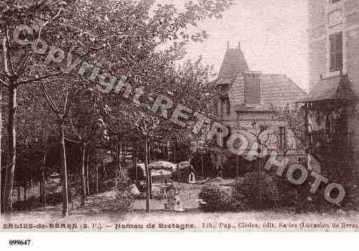 Ville de SALIESDEBEARN, carte postale ancienne