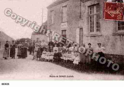 Ville de SEMOY, carte postale ancienne