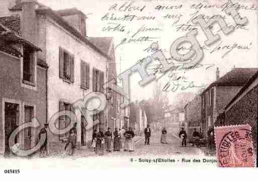 Ville de SOISYSURSEINE, carte postale ancienne