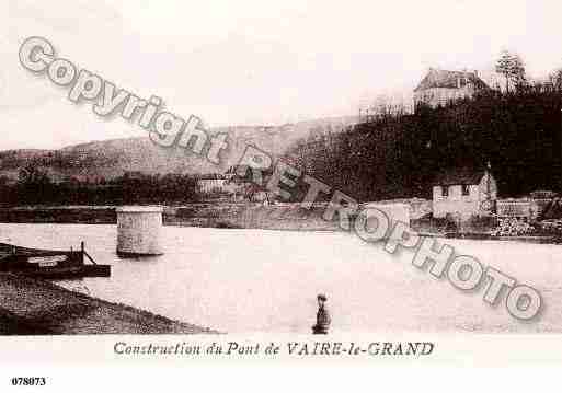 Ville de VAIRELEGRAND, carte postale ancienne