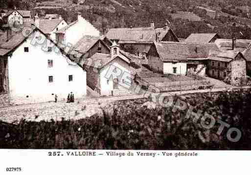 Ville de VALLOIRE, carte postale ancienne