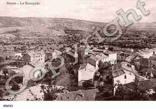 Ville de BANON, carte postale ancienne Ville de BANON, carte postale ancienne