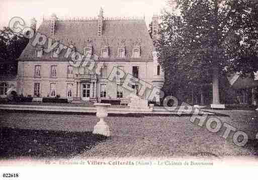 Ville de BOURSONNE, carte postale ancienne