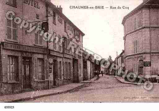 Ville de CHAUMESENBRIE, carte postale ancienne