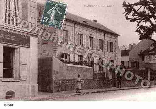 Ville de DAMPMART, carte postale ancienne