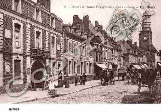 Ville de DOULLENS, carte postale ancienne