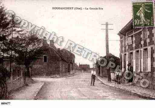 Ville de HOUDANCOURT, carte postale ancienne