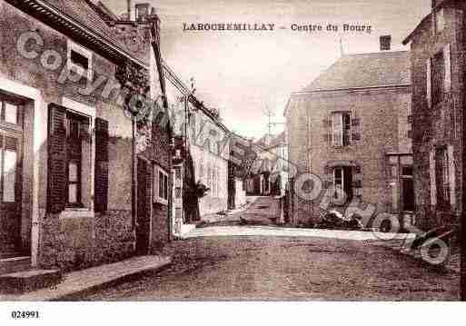 Ville de LAROCHEMILLAY, carte postale ancienne