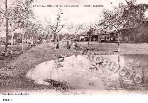 Ville de LAVIT, carte postale ancienne