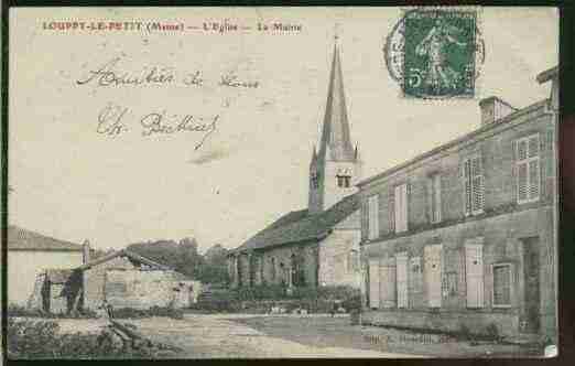 Ville de LOUPPYSURCHEE, carte postale ancienne