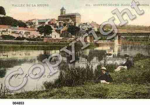 Ville de MONTCYNOTREDAME, carte postale ancienne