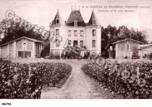 Ville de POMPIGNAC, carte postale ancienne