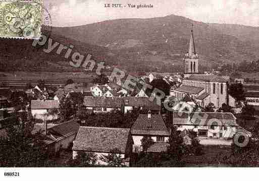Ville de PUY(LE), carte postale ancienne