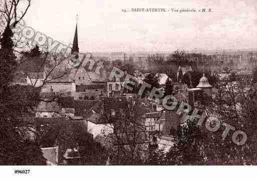 Ville de SAINTAVERTIN, carte postale ancienne