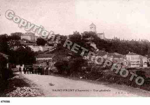 Ville de SAINTFRONT, carte postale ancienne