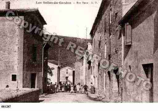 Ville de SALLESDUGARDON(LES), carte postale ancienne