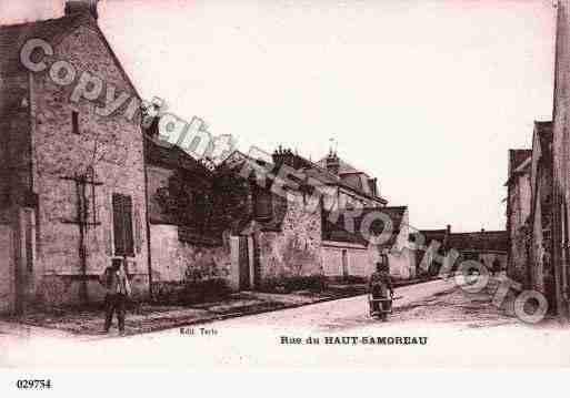 Ville de SAMOREAU, carte postale ancienne