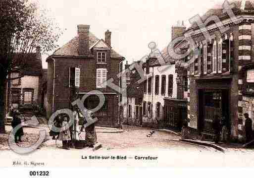 Ville de SELLESURLEBIED(LA), carte postale ancienne