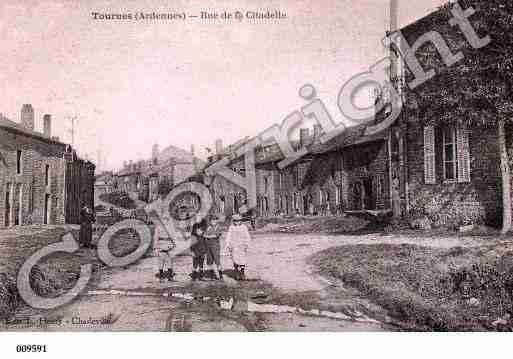 Ville de TOURNES, carte postale ancienne